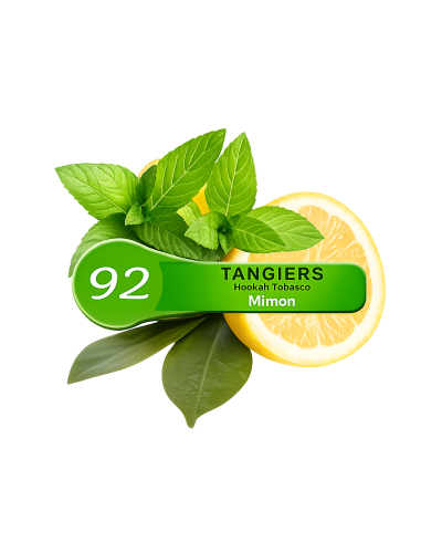 Табак для кальяна Tangiers Mimon 92 (Лимон Мята) 100 г (Оригинал)
