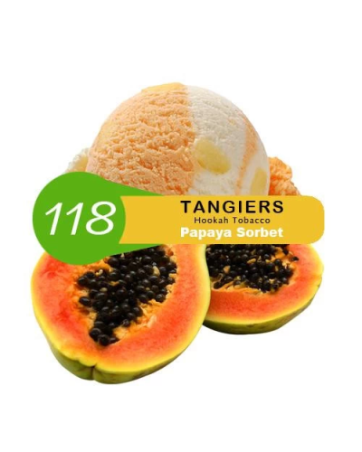 Табак для кальяна Tangiers Papaya Sorbet 118 (Сорбет из папаи) 100 г (Оригинал)