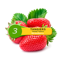 Табак для кальяна Tangiers Strawberry 3 (Клубника) 100 г (Оригинал)
