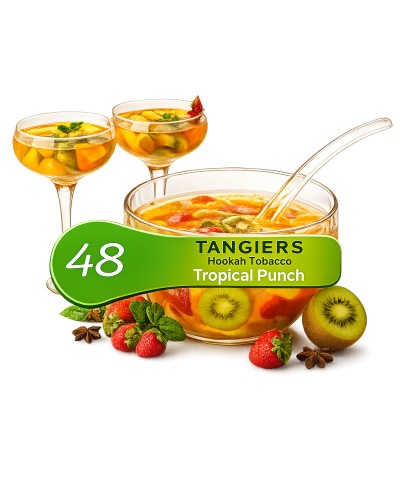 Табак для кальяна Tangiers Tropic Punch 48 (Ананас Манго Маракуйя Папайя Драгонфрукт) 100 г (Оригинал)