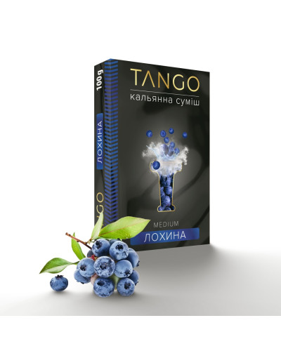 ТАБАК ДЛЯ КАЛЬЯНА TANGO 100 ГР ГОЛУБИКА