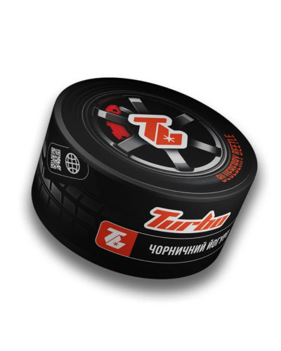 Тютюн для кальяну TURBO 100 г Blueberry Beetlе (Чорничний йогурт)