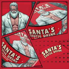 Табак Unity Santa’s Exotic drink (апельсин, лохина, екзотик, 100 г)