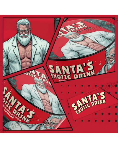 Табак Unity Santa’s Exotic drink (апельсин, лохина, екзотик, 100 г)