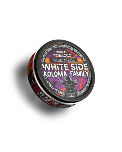 Тютюн для кальяну WHITE SIDE 40 гр Pear Plum (Груша Слива)