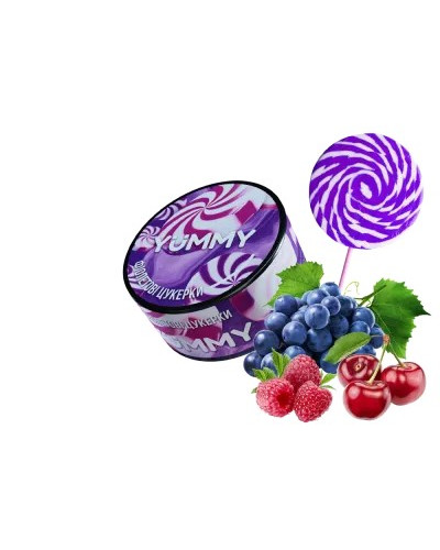 Табак для кальяну YUMMY Фіолетові Цукерки 100гр