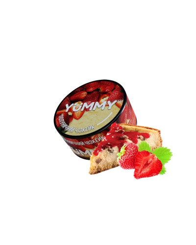 Табак для кальяну YUMMY Полуничний чізкейк 100гр