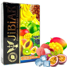 Табак для кальяна  JiBiAR 50 гр Fresh Exotic (манго маракуйя лічі лід)