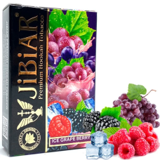 Табак для кальяна  JiBiAR 50 гр Ice Grape Berry (виноград ягоди лід)