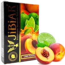 Табак для кальяна  JiBiAR 50 гр Lime Peach (лайм персик) 