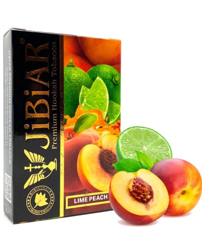 Табак для кальяна JiBiAR 50 гр Lime Peach (лайм персик)