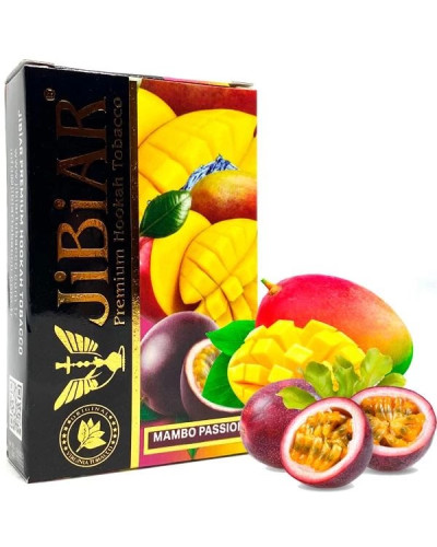 Табак для кальяна JiBiAR 50 гр Mambo Passion (манго маракуйя) (просроченный)