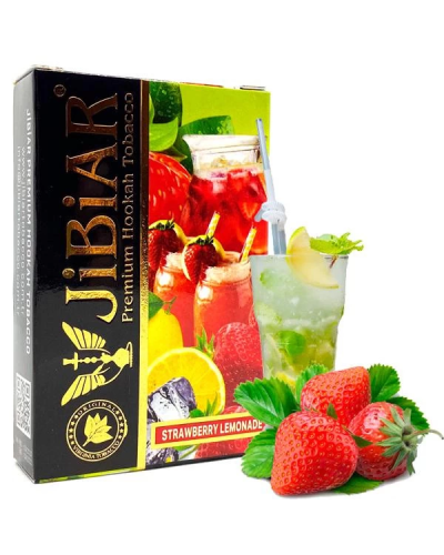 Табак для кальяна JiBiAR 50 гр Strawberry Lemonade (клубничный лимонад) (просроченный)