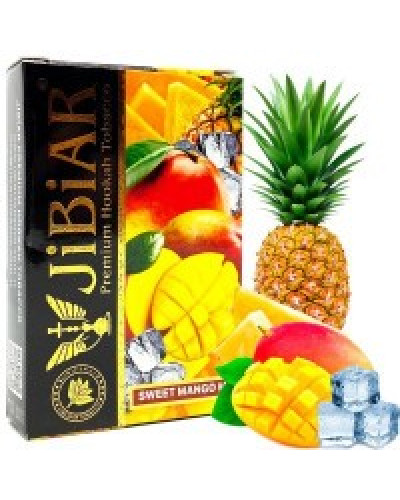 Табак для кальяна JiBiAR 50 гр Sweet Mango Mix (манго ананас лід)