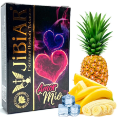 Табак для кальяна  JiBiAR 50 гр Amor Mio (ананас банан лід)