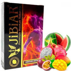 Табак для кальяна  JiBiAR 50 гр Amour Infini (кавун манго маракуйя пітайя)