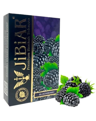 Табак для кальяна JiBiAR 50 гр Blackberry (ожина) (протермінований)