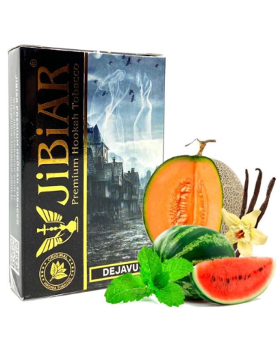 Табак для кальяна JiBiAR 50 гр Dejavu (кавун ваніль диня м'ята)