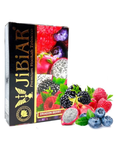Табак для кальяна JiBiAR 50 гр Dragon Berry (ежевика малина питайя черника) (просроченный)