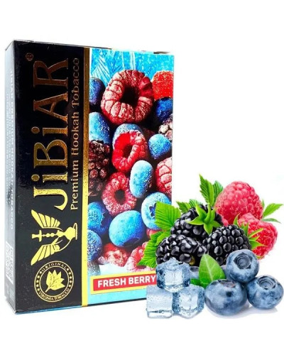 Табак для кальяна JiBiAR 50 гр Fresh Berry (ожина малина лід)