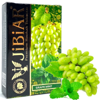 Табак для кальяна  JiBiAR 50 гр Grape mint (виноград м'ята)