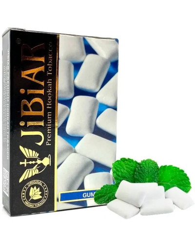 Табак для кальяна JiBiAR 50 гр Gum (м'ятна жуйка) (протермінований)