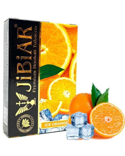 Табак для кальяна JiBiAR 50 гр Ice Orange (апельсин лід) (протермінований)