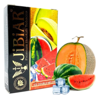 Табак для кальяна  JiBiAR 50 гр Ice Double Melon (кавун диня лід)