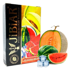Табак для кальяна  JiBiAR 50 гр Ice Double Melon (кавун диня лід)
