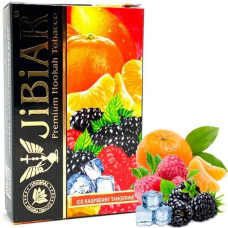 Табак для кальяна  JiBiAR 50 гр Ice Raspberry Tangerine (мандарин ожина малина лід) (протермінований)