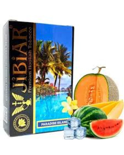 Табак для кальяна JiBiAR 50 гр Paradise Island (манго диня кавун ваніль)