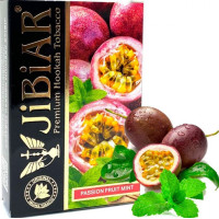 Табак для кальяна JiBiAR 50 гр Passion Fruit Mint (маракуйя м'ята) (протермінований)