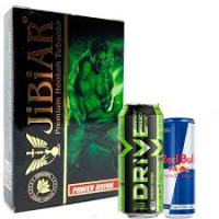 Табак для кальяна JiBiAR 50 гр Power Drink (енергетик) (протермінований)