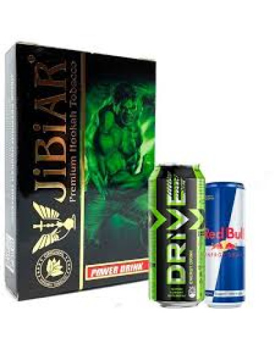 Табак для кальяна JiBiAR 50 гр Power Drink (энергетик) (просроченный)