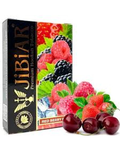 Табак для кальяна JiBiAR 50 гр Red Berry Mix (ежевика малина клубника) (просроченный)
