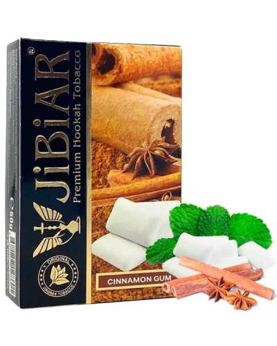 Табак для кальяна JiBiAR 50 гр Cinnamon Gum (жуйка кориця)