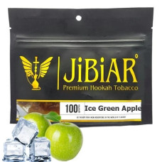 Табак для кальяна  JiBiAR 100 гр Apple Ice яблуко лід (репліка)