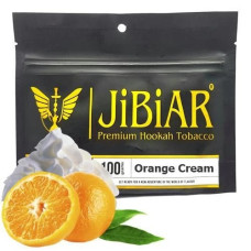 Табак для кальяна  JiBiAR 100 гр Orange Crem апельсиновий крем (репліка) (протермінований)
