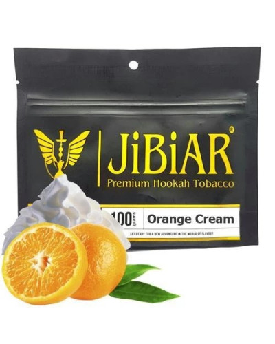 Табак для кальяна JiBiAR 100 гр Orange Crem апельсиновий крем (репліка) (протермінований)