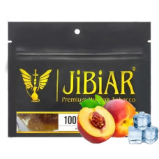 Табак для кальяна JiBiAR 100 гр Ice Gold Peach (персик з льодом) (прострочено)
