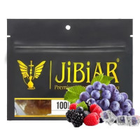Табак для кальяна JiBiAR 100 гр Ice Grape Berry (виноград та ягоди з льодом) 