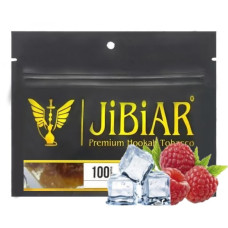 Табак для кальяна  JiBiAR 100 гр Ice Raspberry (малина лід)