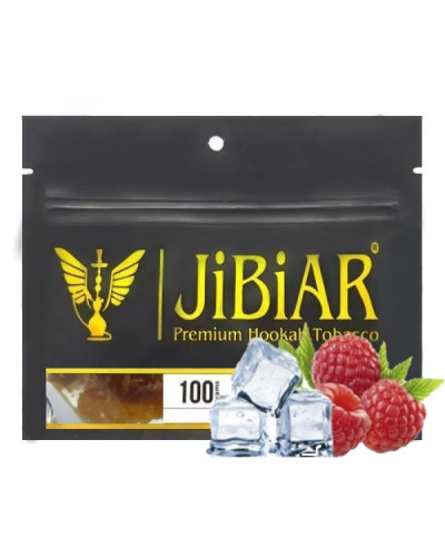 Табак для кальяна JiBiAR 100 гр Ice Raspberry (малина лід)