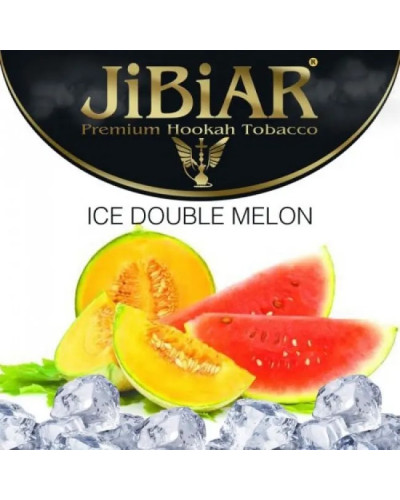 Табак для кальяна JiBiAR 100 гр Ice Double Melon кавун диня лід (репліка)