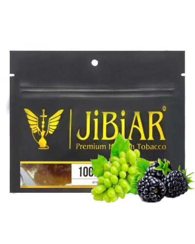 Табак для кальяна JiBiAR 100 гр Blackberry Grape (ожина виноград)