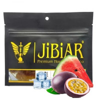 Табак для кальяна  JiBiAR 100 гр Love Кавун Маракуйя Лід (репліка) (протермінований)