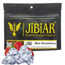 Тютюн для кальяну JiBiAR 100 гр Blue Strawberry (блакитна полуниця) (протермінований)