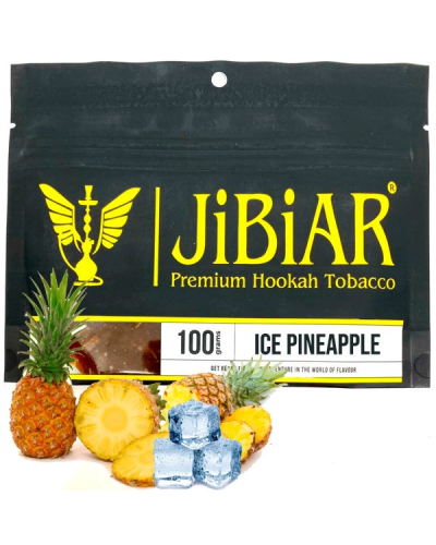 Тютюн для кальяну JiBiAR 100 гр Ice Pineapple (ананас лід) (протермінований)