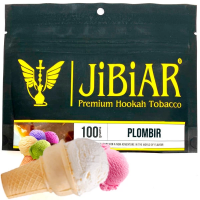Тютюн для кальяну JiBiAR 100 гр Plombir (пломбір) (протермінований)