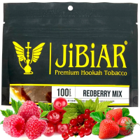 Тютюн для кальяну JiBiAR 100 гр RedBerry Mix (Мікс червоних ягід) (протермінований)
